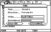 Command Post Find Dialog