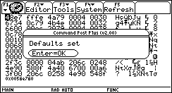Defaults Set